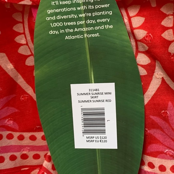 FARM RIO Summer Sunrise Mini Skirt (NWT) - Picture 11 of 11